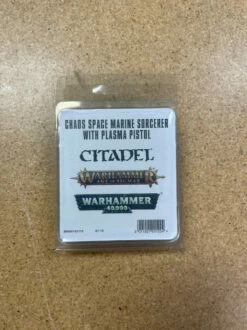 Chaos Space Marines Sorcerer W/ Plasma Pistol
