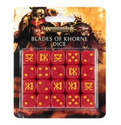 AoS: Blades Of Khorne Dice Set