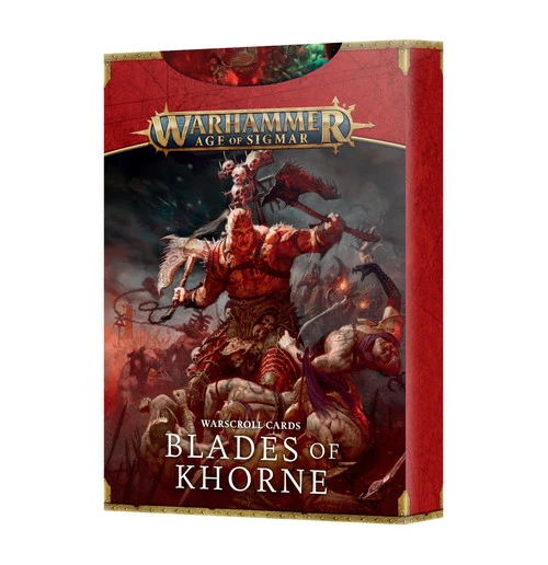 AoS Warscroll Cards: Blades Of Khorne (Eng)