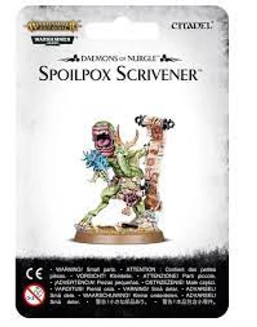 Daemons Of Nurgle: Spoilpox Scrivener 3 Daemons Of Nurgle: Spoilpox Scrivener